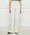 Брюки-карго Boss Tenderness Loose Fit, экрю - фото