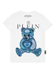 Футболка Teddy Bear с кристаллами Philipp Plein Junior, белый - фото