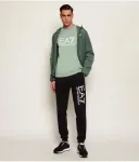 Толстовка slim fit Ea7, зеленый - фото 2