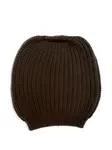 Шапка бини Cash La Rose, коричневый - фото
