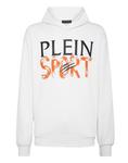 Толстовка с капюшоном Plein Sport Sweatshirt, белый - фото