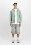 Толстовка Alpha Industries BASIC ZIP, Frost Green/Green - фото 2