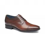 Оксфорды Gibbons Cap Toe Johnston & Murphy, Mahogany - фото