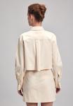 Блузка на пуговицах HELEN adL, бежевый - фото 3