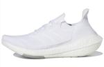 Adidas Ultra Boost 21 Triple White (женские) - фото