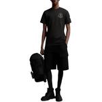 Футболка с принтом логотипа Moncler, черный - фото 3