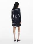 Мини платье Desigual, Black - фото 6