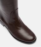 Высокие кожаные ботинки Harlow Staud, Espresso - фото 5