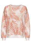 Толстовка LASCANA Sweatshirt, Pfirsich Gemustert/Orange - фото 2