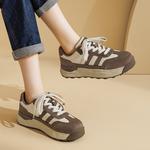 Кроссовки AGSDON Lifestyle Shoes Women's Low-top, бежевый/черный - фото 7