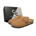 Сандалии с закрытым носком унисекс Colorful Creations, Brown - фото