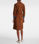 Замшевая рубашка Prada, Tabacco - фото 3