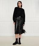 Свитер женский Dkny шерстяной объемный, черный - фото 2