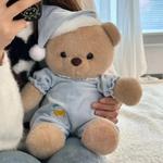 Плюшевая кукла Creative Pajamas Bear высотой 40 см YUOU, синий - фото 4