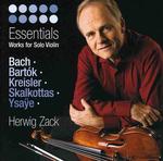 CD диск Zack, Herwig: Essentials: Works for Solo Violin - фото