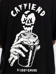 Футболка A Lost Cause Caffiend T-Shirt, black - фото 8