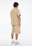 Футболка PULL&BEAR SET BERMUDA SHORTS AND T-SHIRT, Sand - фото 2