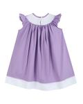 Платье-епископ Lil Cactus Easter Bunny со сборками, фиолетовый - фото 2