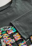Топ Next SEQUIN, Charcoal Grey Heart/Grey - фото 5