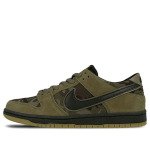 Кроссовки zoom sb dunk low pro Nike, зеленый - фото