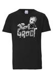 Футболка LOGOSHIRT Shirt Marvel - Groot, черный - фото