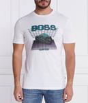 Футболка Boss Orange с рисунком, белый - фото