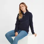 Флис Revive с молнией на четверть TOG24, синий - фото 2