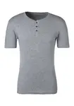 Футболка H.I.S с изысканной планкой на пуговицах идеально подходит в качестве нижней рубашки, цвет Grau-Meliert - фото 2