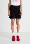 Мини-юбка VMRUDDY SHORT SKIRT Vero Moda, черный - фото