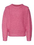 Свитер Vero Moda Girl Sweater HAZEL, цвет Raspberry - фото