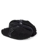 Искусственные мутоны мулы Stella McCartney Kids, Black - фото 5