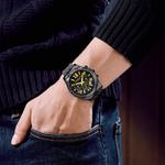 Спортивные часы Chrono ручной сборки Anthony James, черный - фото 2