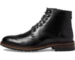 Ботинки Johnston & Murphy Connelly Wing Tip, цвет Black Full Grain - фото 4