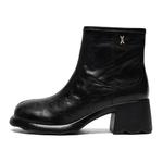 Ботильоны женские Zhr, черный - фото