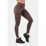 Леггинсы Nebbia Classic Performance high waist, коричневый - фото 4