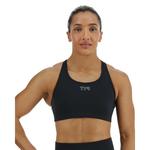 Спортивный топ TYR Joule Elite Classic Solid, черный - фото 4