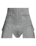 Джинсовые шорты Rick Owens, серый - фото