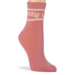 Набор из трех женских носков длиной до четверти Converse, розовый - фото 3