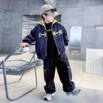 Детская куртка с капюшоном Moderate EASTERN CAMEL, темно-синий - фото 4