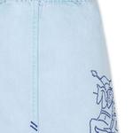 Детская юбка Burberry, синий - фото 5