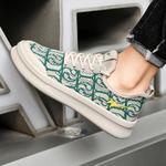 Кеды мужские, обувь для скейтбординга низкая желтый Binary - фото 4