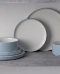 Набор из 4 салатных тарелок Colortex Stone Stax Noritake, Aqua - фото 8