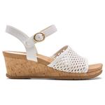 Сандалии на танкетке Fernelle Baretraps, white - фото 2