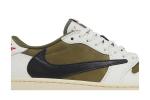 Кроссовки Travis Scott x Air Jordan 1 Low OG SP, цвет Medium Olive - фото 2