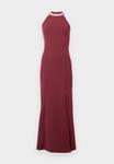 Платье VILA VIVARA HALTER NECK ANKLE, Burgundy/Dark Red - фото 5