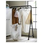 Вешалка для одежды, для дома и улицы, черная, 117x59 см, TURBO IKEA - фото 3