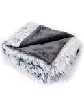 Лохматое одеяло Cheer Collection, серый - фото 2