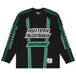 Топ Supreme x HYSTERIC GLAMOUR Mesh Long-Sleeve Top, Black - фото