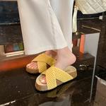 Женские сандалии Slide TAFN, Ecru - фото 5