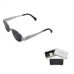 CELINE Солнцезащитные очки овальной формы Eyewear Oval Frame, Silver - фото